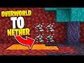 Minecraft, But I Switched The Nether With The Overworld...