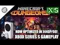 Minecraft: Dungeons - Xbox Series S Gameplay (60fps)