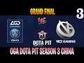 PSG.LGD vs Vici Gaming Game 3 | Bo5 | Grand Final AMD SAPPHIRE OGA DOTA PIT S3 CHINA | DOTA 2 LIVE