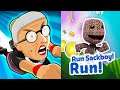 Run Sackboy! Run! Vs. Angry Gran Run (iOS Games)