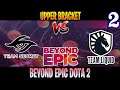 Secret vs Liquid Game 2 | Bo3 | Upper Bracket BEYOND EPIC 2020 | DOTA 2 LIVE