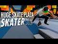 Skater XL - The Huge Pyramid Skate Plaza Got Even BIGGER! | NS AND CHILL EP. 12