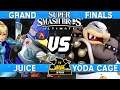 Smash Ultimate Tournament Grand Finals - Juice (Falco / ZSS) vs Yoda Cage (Bowser Jr) - CNB 212