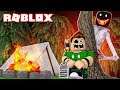 SOBREVIVE al MONSTRUO del CAMPAMENTO !! | Roblox Camping parte 23