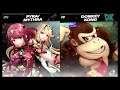 Super Smash Bros Ultimate Amiibo Fights  – Pyra & Mythra #122 Pyra vs Donkey Kong
