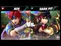 Super Smash Bros Ultimate Amiibo Fights  – Request #18989 Roy vs Dark Pit