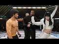 UFC 4 | Bruce Lee vs. Violet Song Jat Shariff (Ultraviolet) (EA Sports UFC 4)