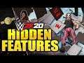 WWE 2K20 - HIDDEN FEATURES You Might Not Know! (Tables Mayhem, 24/7 Title Easter Eggs, & More)