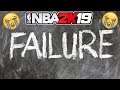 12-0 GRIND FAILURE...Dude begs for $15 bucks - NBA 2k19 MyTeam UPDATE