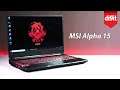 A Closer Look At The MSI Alpha 15 Gaming Laptop Powered By AMD Ryzen 7 #ad