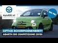 Autotest - Abarth 595 Competizione (2019) - AutoRAI TV
