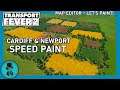 Cardiff & Newport Speed Paint - Transport Fever 2 Map Editor - Let's Paint!