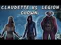 CLAUDETTE VS LEGION E CLOWN - (DEAD BY DAYLIGHT)