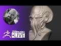 Create a Davy Jones Octopus Mask in ZBrush #withme ! - Miguel Guerrero - ZBrush 2021