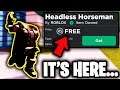 Get The HEADLESS HORSEMAN For FREE... (Roblox Headless Head)
