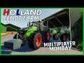 HOLLANDSCHEVELD | MULTIPLAYER MONDAY #1 | Timelapse | Farming Simulator 19 PS4 Roleplay FS19