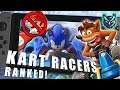 Kart Racers on Nintendo Switch That AREN'T Mario! - RANKED