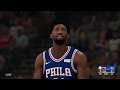 NBA 2K20 Myleague: Philadelphia 76ers vs Indiana Pacers - Xbox one full gameplay