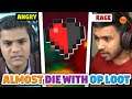 React On Almost Die Moments With Netherite Items | Techno Gamerz | Battle Factor