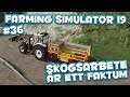 SKOGSARBETE ÄR ETT FAKTUM! - FARMING SIMULATOR 19 SVERIGE - LET'S PLAY #36