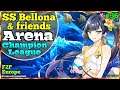 SS.Bell F.Ceci Ken Destina Momo (Champion League ARENA) Epic Seven PVP Gameplay Epic 7 F2P [EU #36]