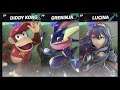 Super Smash Bros Ultimate Amiibo Fights – Request #15201 Diddy Kong vs Greninja vs Lucina