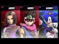 Super Smash Bros Ultimate Amiibo Fights   Request #6016 Team Hero vs Sonic