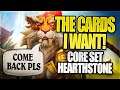 The Cards I Want to Return from Wild for the Hearthstone Core Set