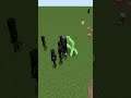 Wither Skeleton Army vs Mutant Creeper - Minecraft Mobs Fight #Shorts