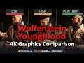 Wolfenstein Youngblood Graphics Comparison Mein Leben VS High VS Low | PC | 4K UHD