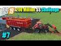 200 Million Dollar Challenge #7 - Buying Cows, Making TMR | FS19 Nebraska Map