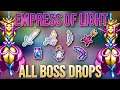 All Boss Drops | WEAPONS + WINGS + MORE | Empress of Light