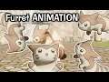 All Furret (WALK) animation from Pokemon Main Game (Green Screen DL)