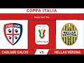 Cagliari vs Verona - Coppa Italia 2020/2021 Fourth Round - 25 November 2020 - PES 2017 (PC/HD)