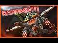hFn Rampage (almost double) against Quincy Crew | Dota 2 AniMajor #Shorts