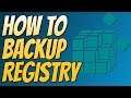 How To Backup & Restore Windows Registry In Windows 10 Easy Tutorial