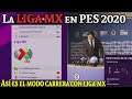 La LIGA MX en PES 2020 / Liga Master, 20 Equipos, Medias, Copa Libertadores y más / Option File