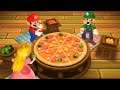 Mario Party 9 Minigames - Mario VS Luigi VS Peach (Very Hard CPU)