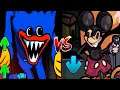 Micky Mouse vs Friday Night Funkin VS Huggy Wuggy In Vent (FNF MODE) (HARD MODE)