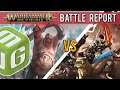 Ogor Mawtribes vs Slaves to Darkness Warhammer Age of Sigmar Battle Report Ep 60