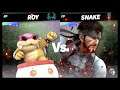 Super Smash Bros Ultimate Amiibo Fights – Request #17891 Roy Koopa vs Snake
