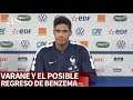 Varane habla del posible regreso de Benzema a la selección de Francia | Diario AS