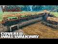 Walkway Building to Keep Wood Dry & Head Protected | Valheim Gameplay | E57