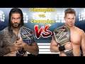WWE 2021 ROMAN REIGNS VS. THE MIZ CHAMPION VS. CHAMPION IRON MAN MATCH WINNER TAKES BOTH BELTS!