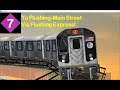 A Very Strange Ride Of the R188 Cuomo Alstom (7) Express Train To Flushing Main Street!