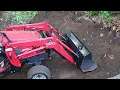 Compact Tractor Moving Dirt | Massey Ferguson