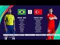 eFootball PES 2021 SEASON UPDATE CLASSIC PREVIEW BRAZIL vs TURKEY 2002 FIRST HALF Gameplay:Superstar