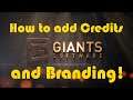 How to add Credits and Branding to your map ;)