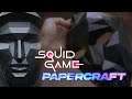 How to Make Mask for Halloween | Squid Game - Front Man Mask Papercraft Tutorial