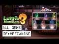 Luigi's Mansion 3 All Gem Locations - 2F: Mezzanine